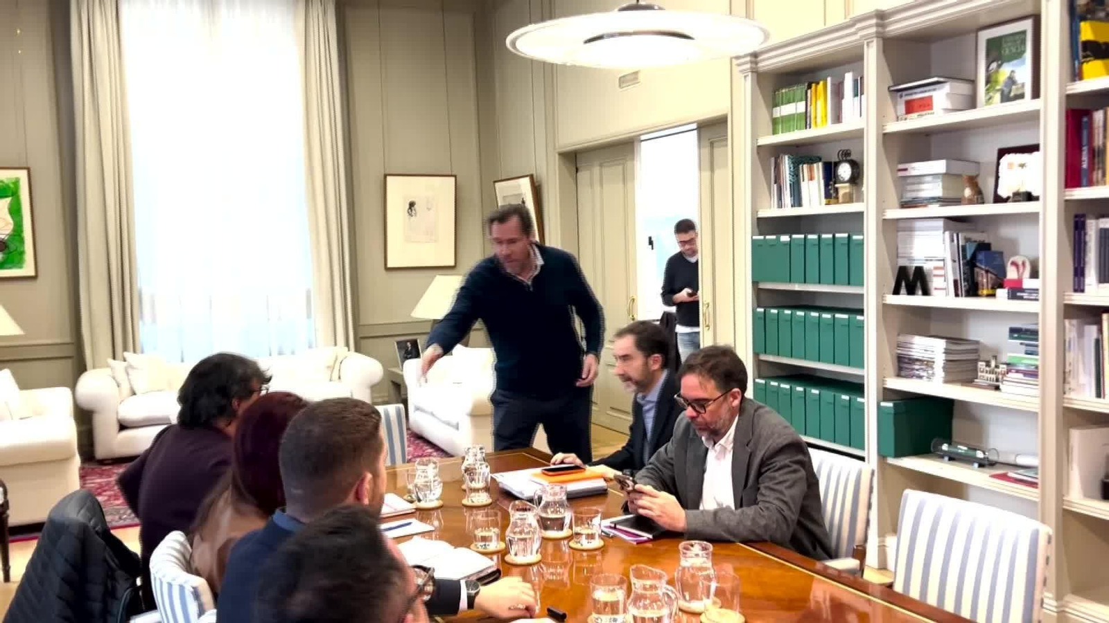 X070-MADRID MUDO REUNIÓN PUENTE CON SINDICATOS