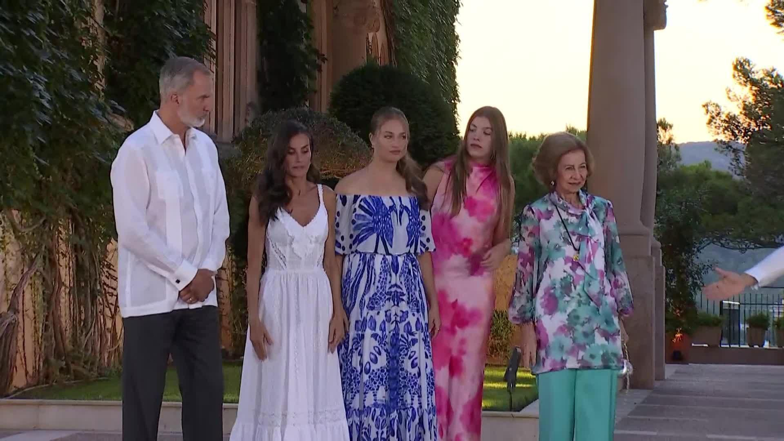 va reyes en recepcion