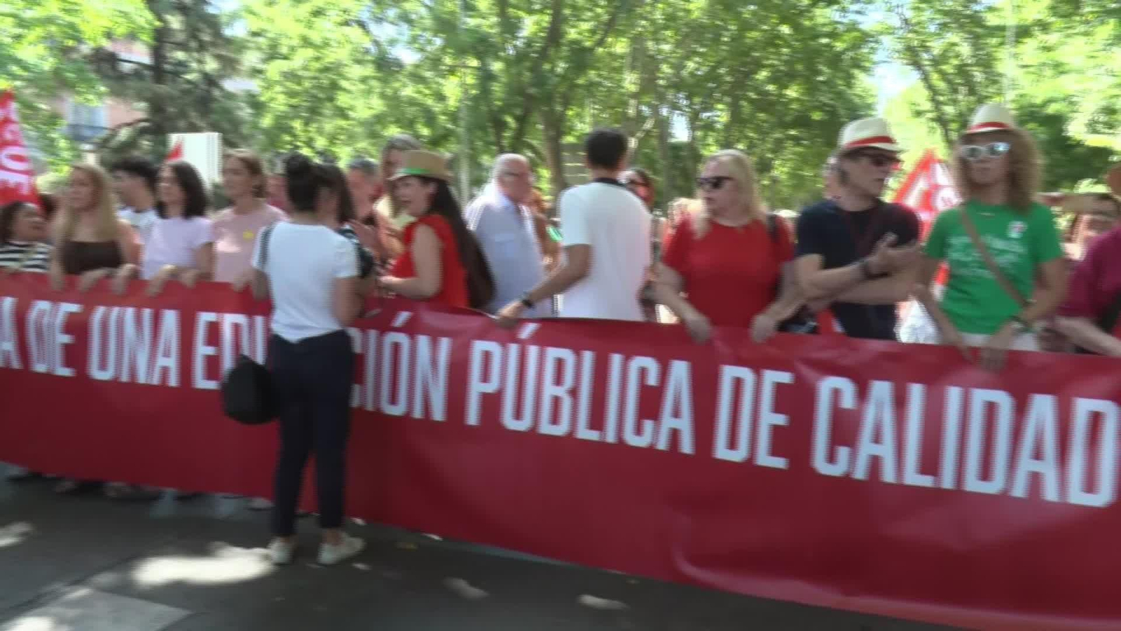 D018-MADRID MANFIESTACION EDUCACION PUBLICA