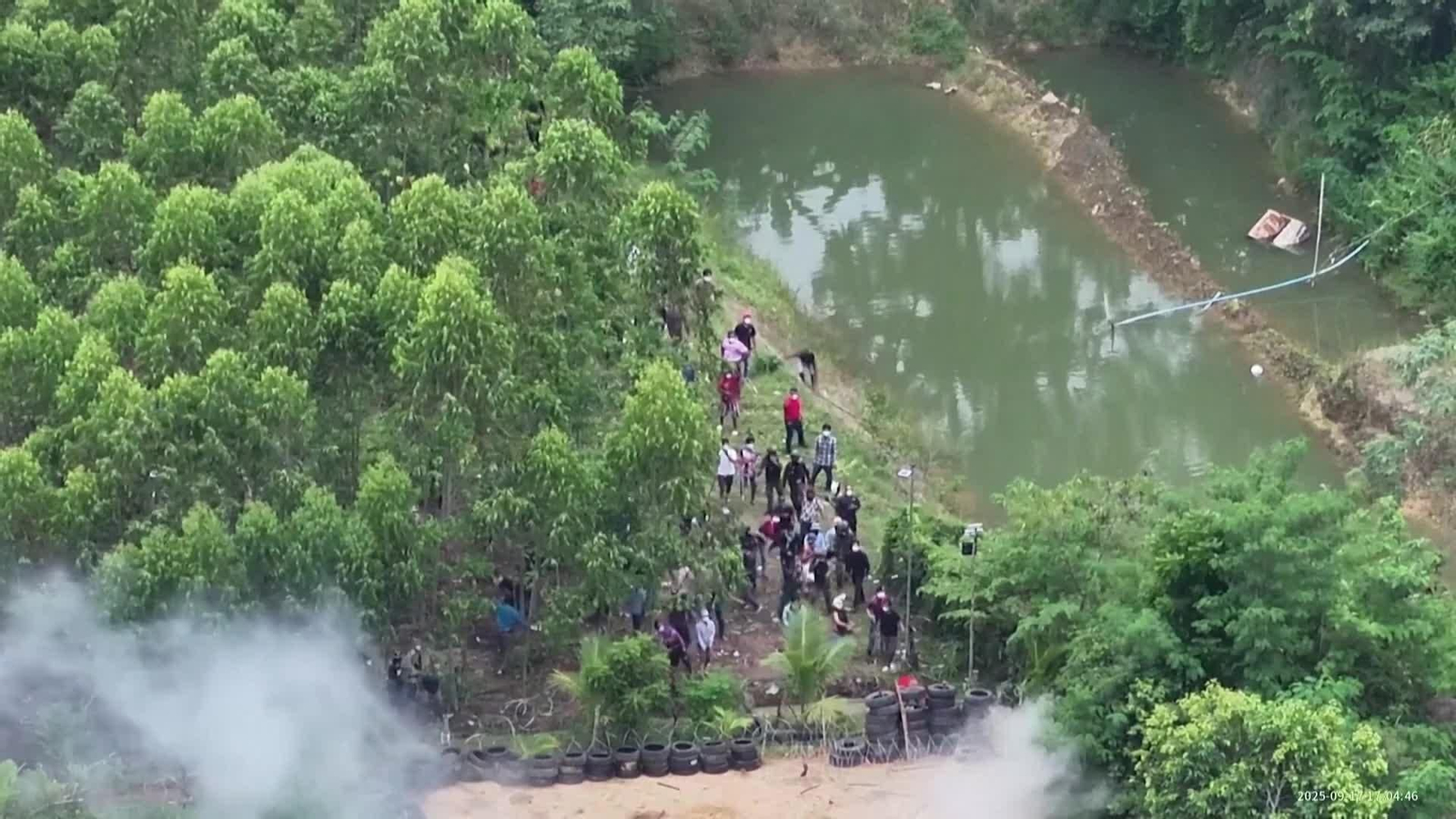 va protestas tailandia