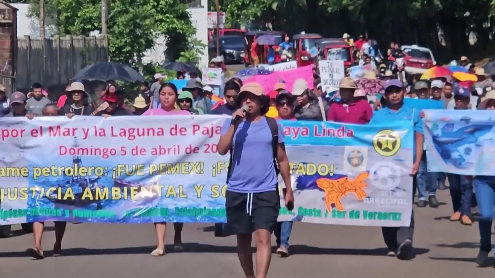 va mexico vertido protesta