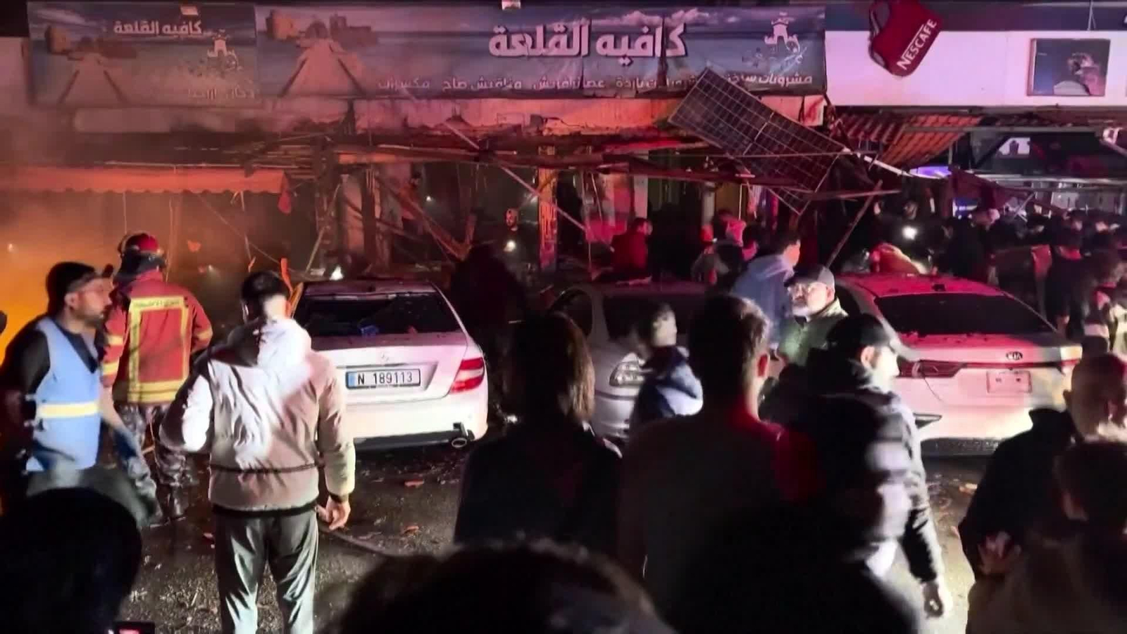 va noche ataques israel