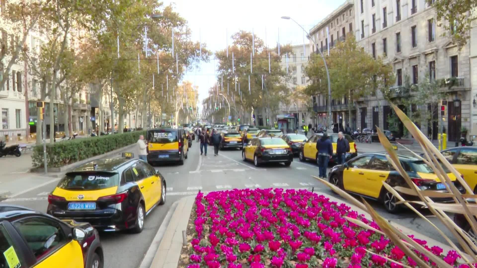 M025-BARCELONA PARO DE ELITE TAXI