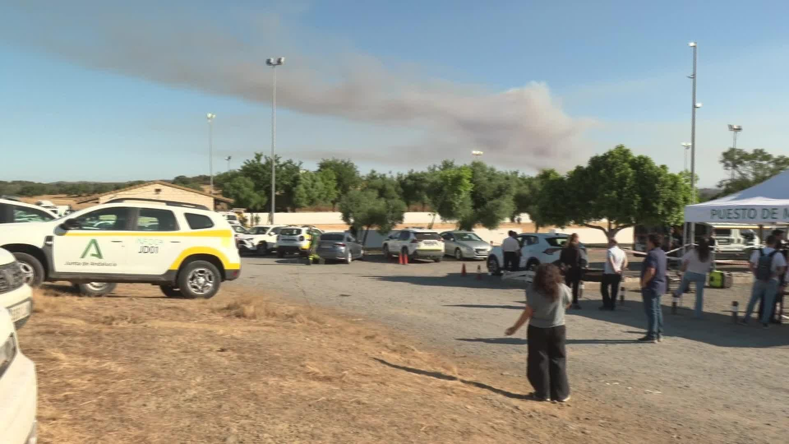 X041-HUELVA INCENDIO EN CASTILLEJOS