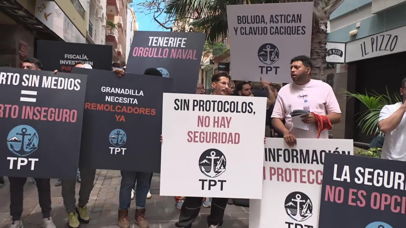va manifestacion trabajadores puerto