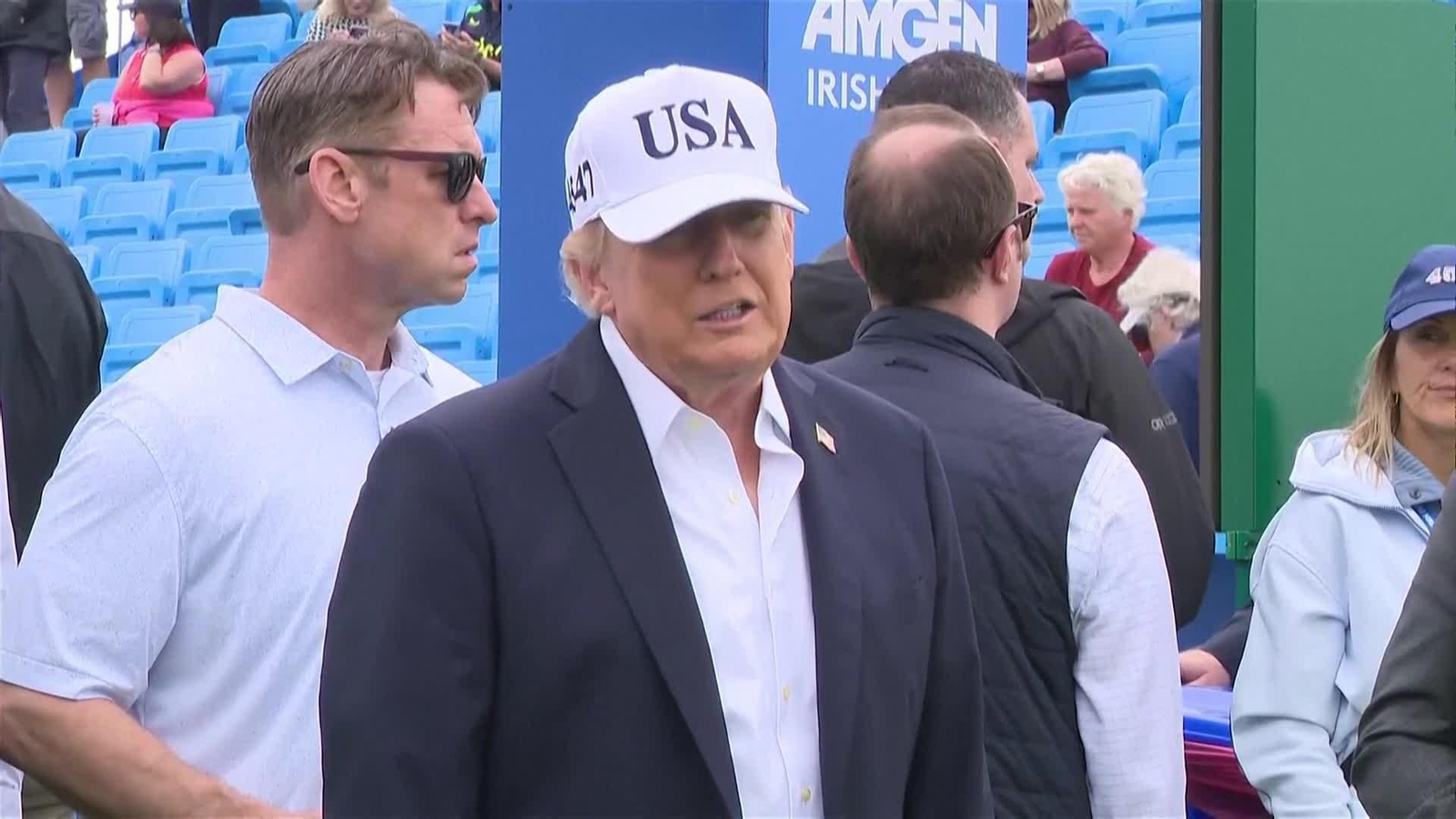 Trump insiste en la necesidad de una Irlanda unificada