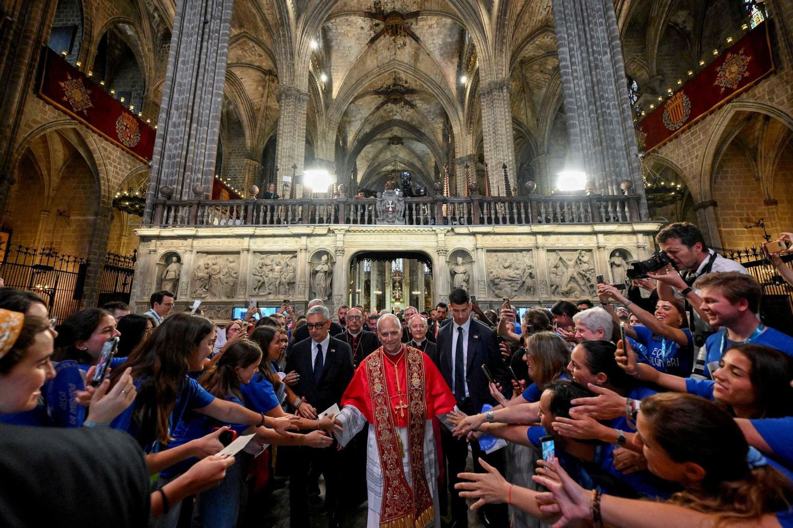El papa en Barcelona