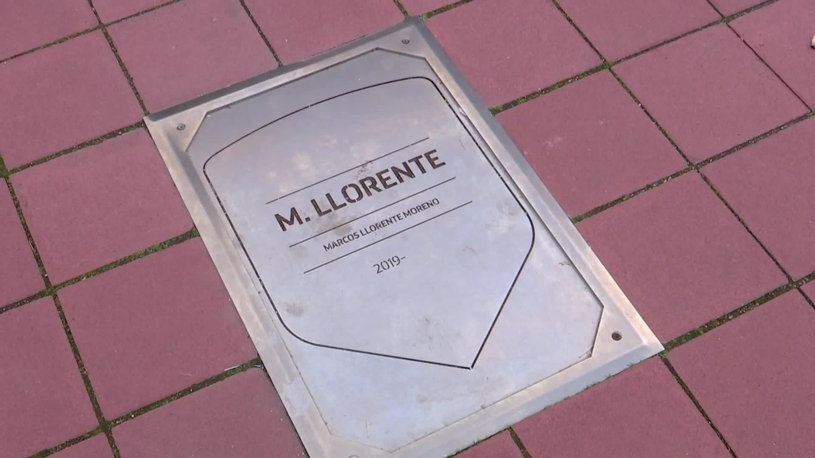 S011-MADRID PLACAS LEYENDAS ATLETICO