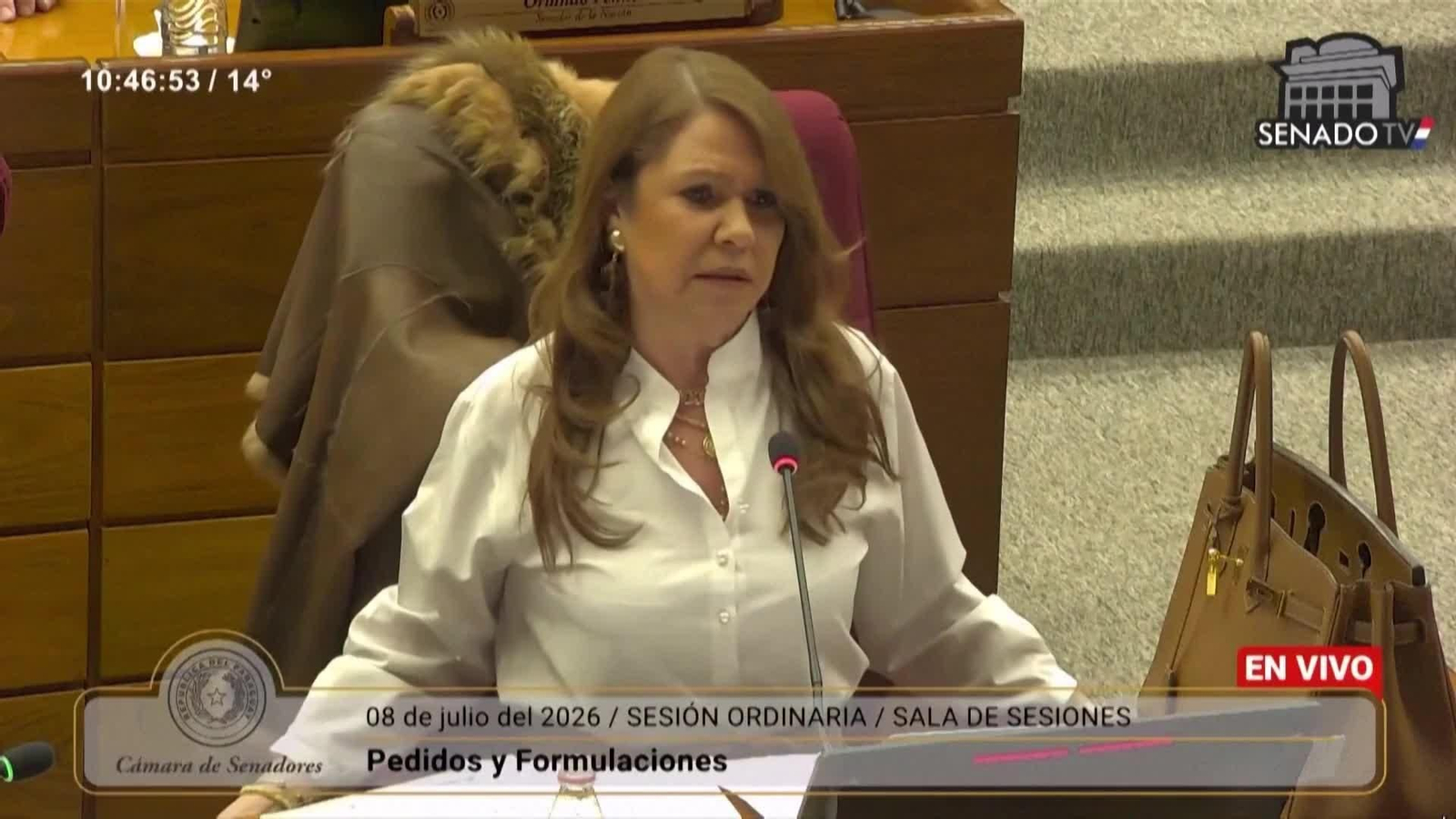 va senadora paraguay llama hijo de puta mbappe