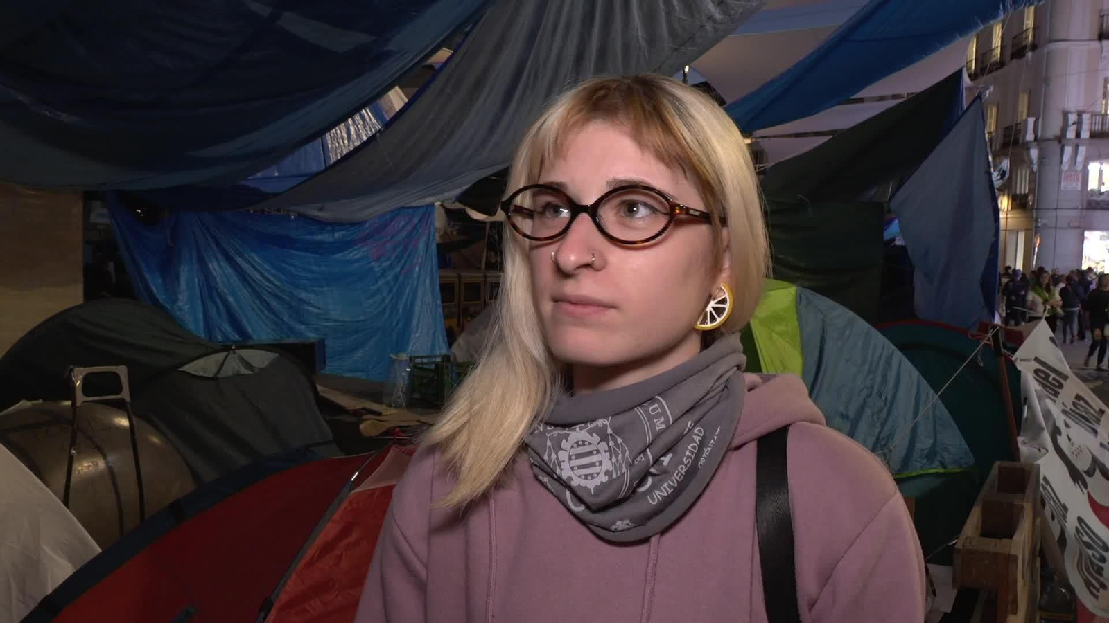 D039-MADRID DENUNCIA ACAMPADA SOL