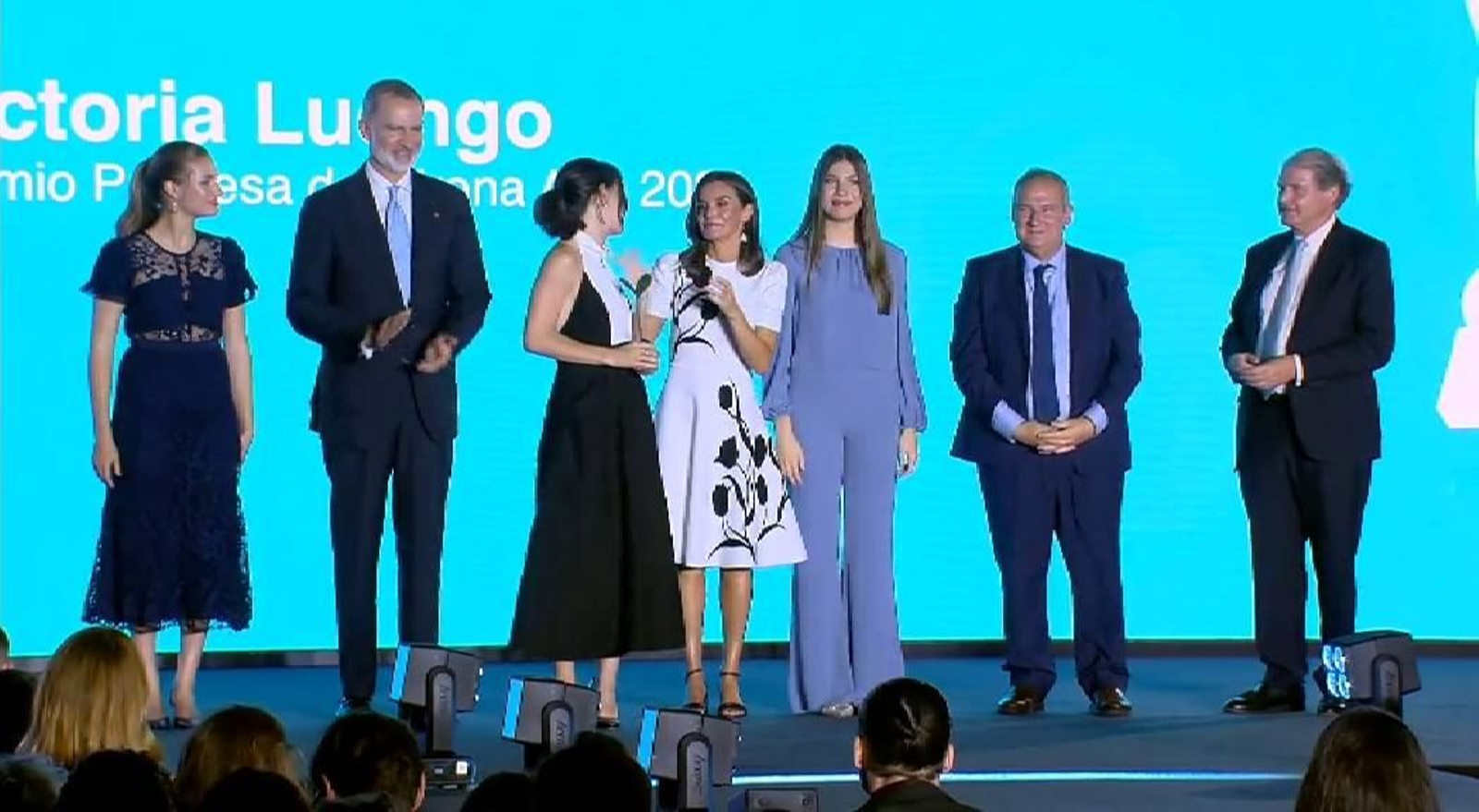 Lamine Yamal 'se cuela' en la gala de los Premios Princesa de Girona
