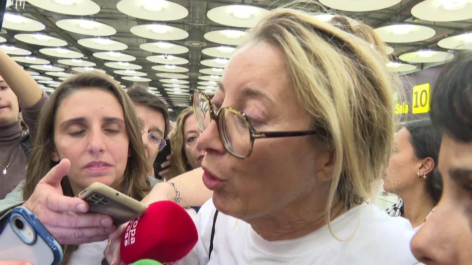 va llegada activistas flotilla