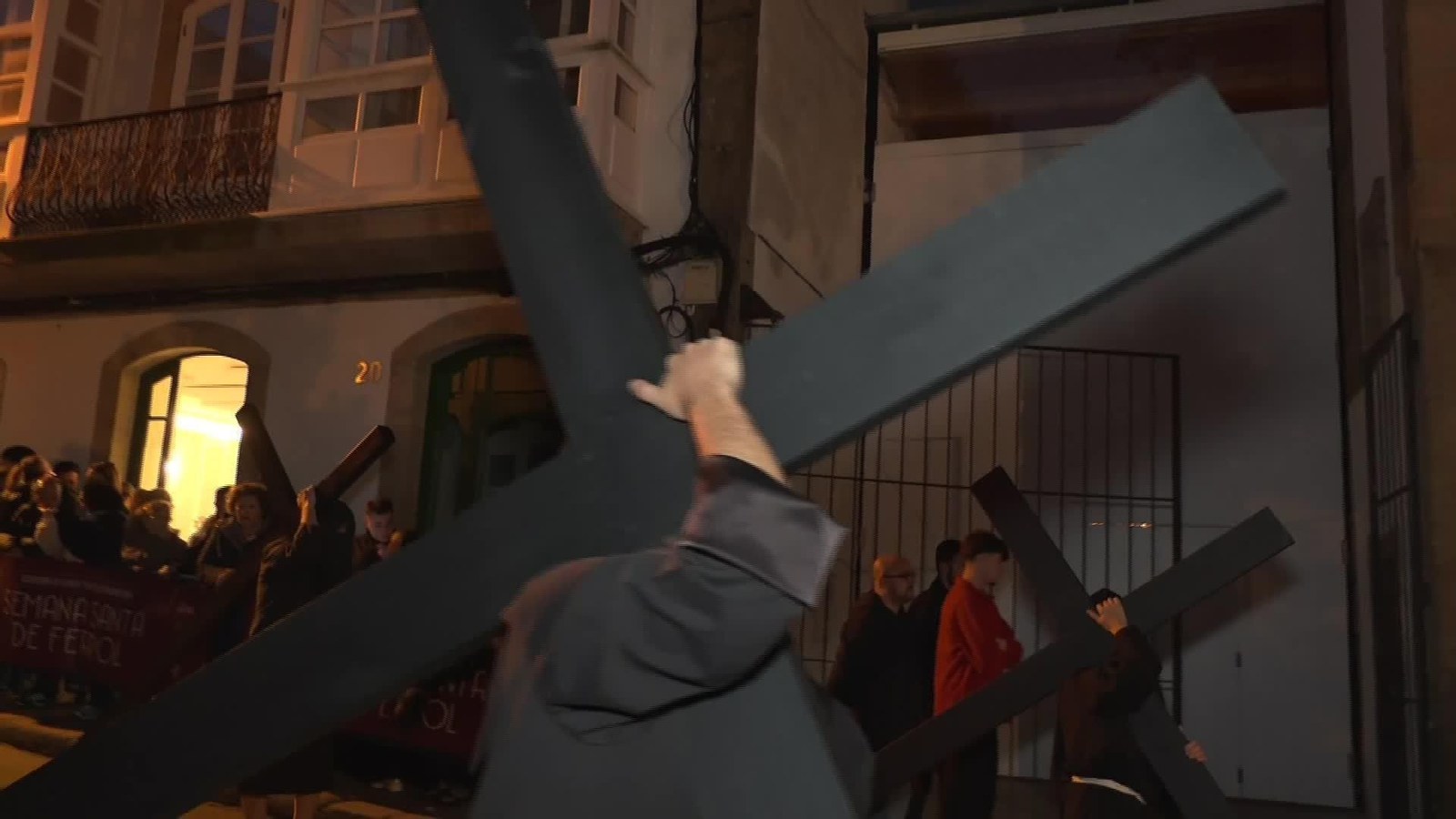 X010-A CORUÑA FERROL PROCESION MUJERES