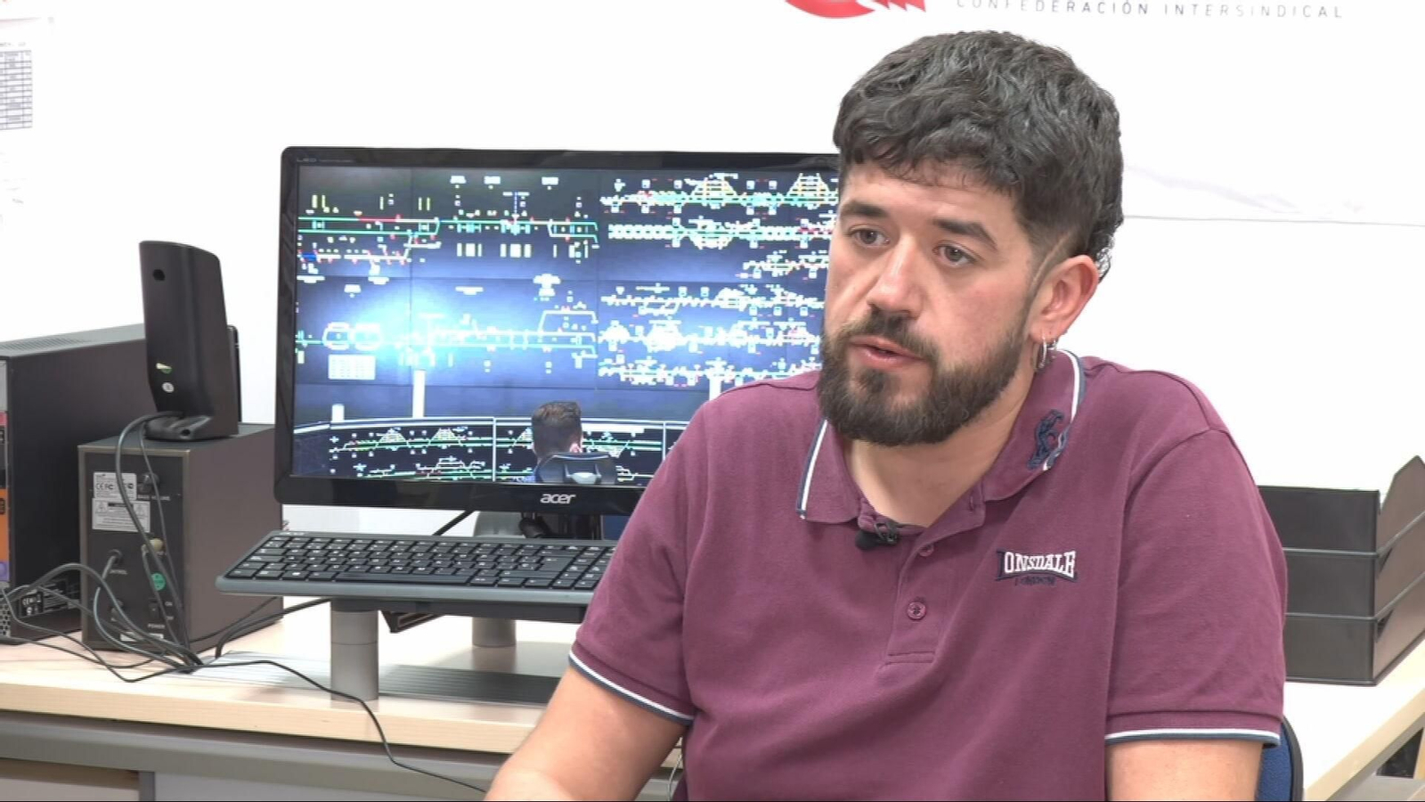 X064 MADRID SINDICATO RENFE SOBRE ACCIDENTE URDA frame 3776