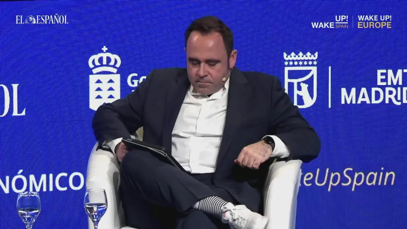 M037-MADRID GARAMENDI FORO WAKE UP SPAIN