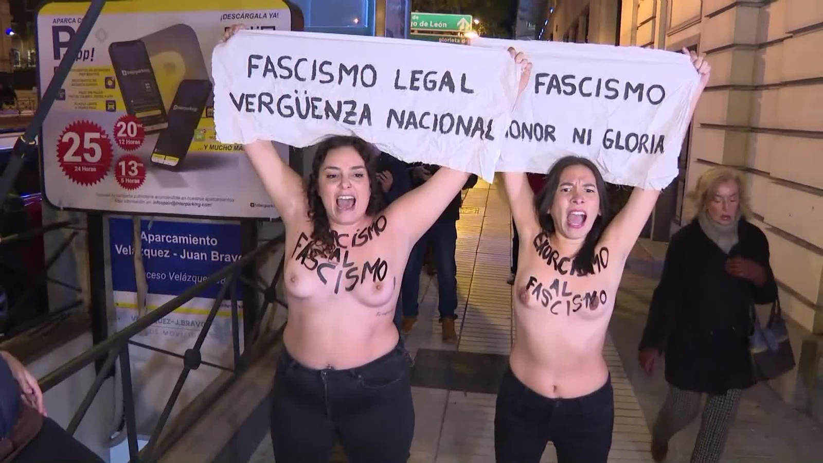 va femen misa franco