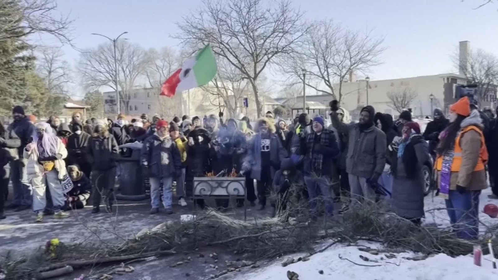 D006-EEUU VIGILIA MANIFESTANTE ABATIDO POR ICE