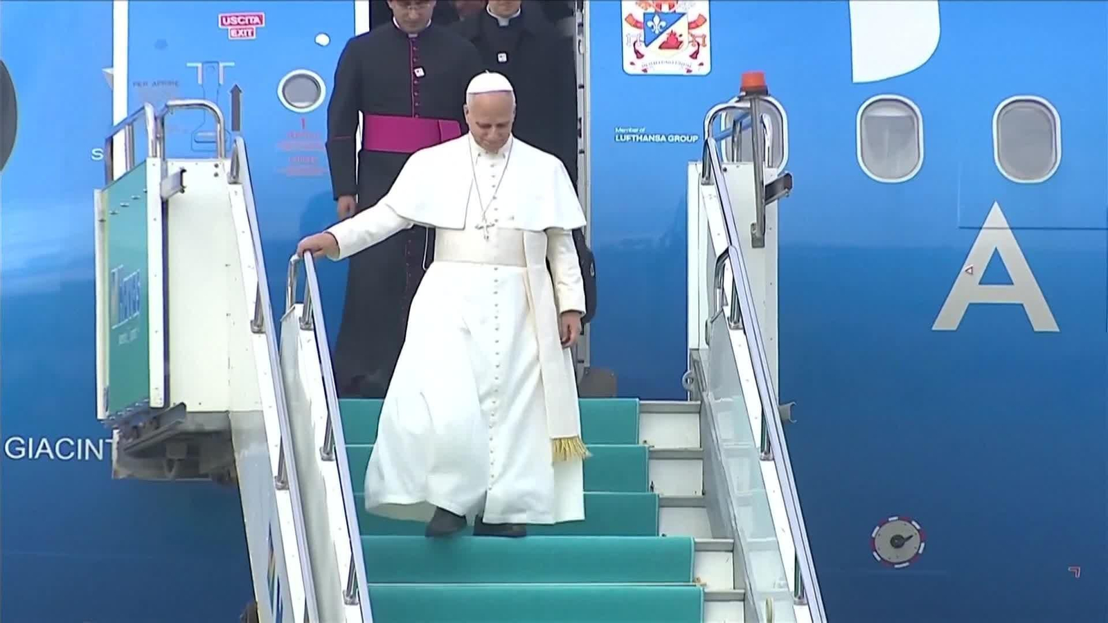 va llegada papa ankara