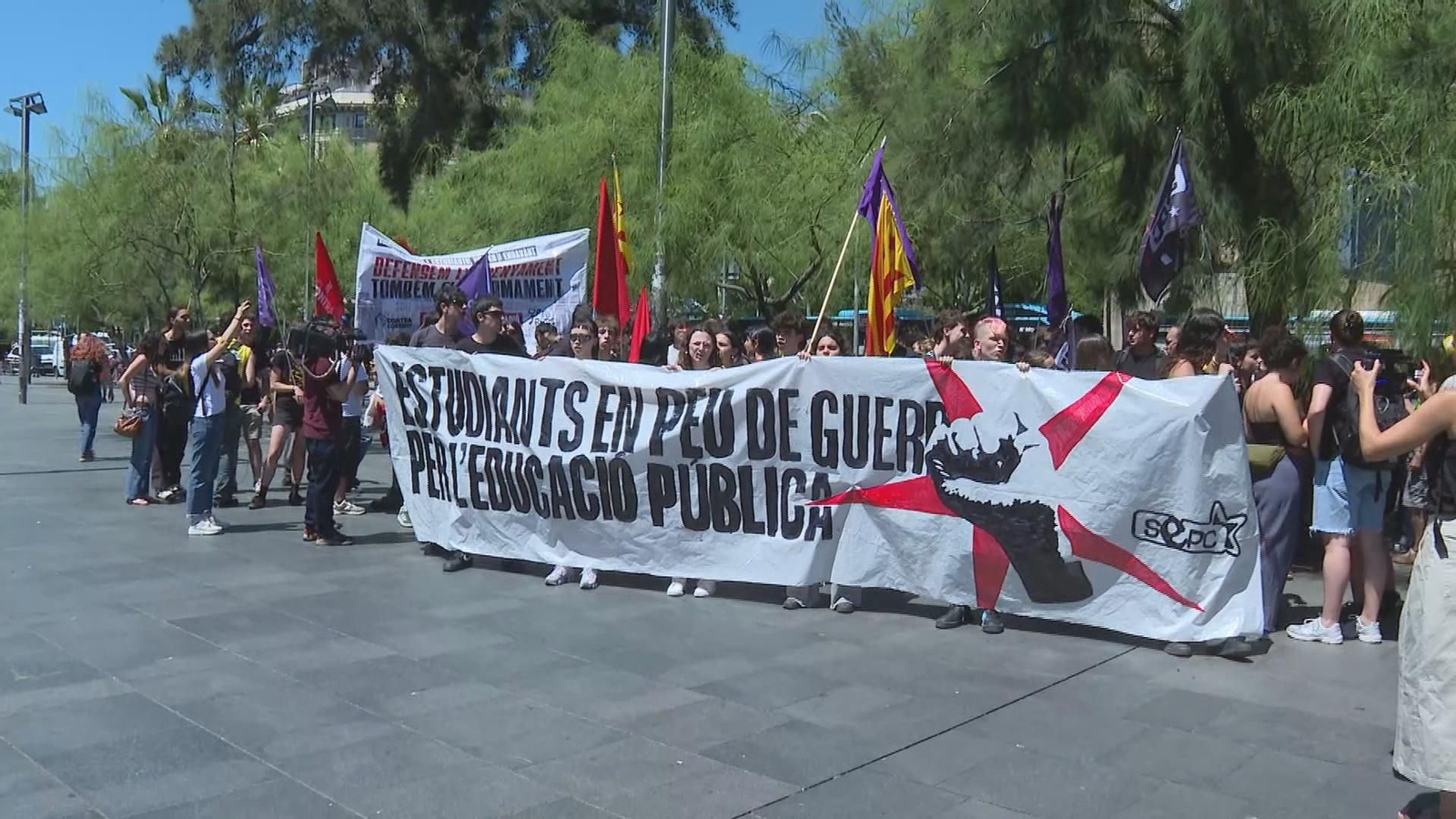 M042 BARCELONA HUELGA ESTUDIANTES APOYO PROFESORADO frame 531