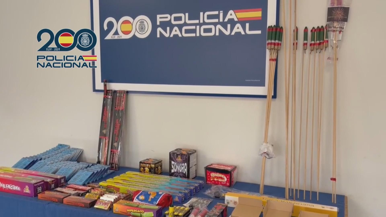 L040 VALENCIA OP DETENIDOS EN LAS FALLAS.Duplicate frame 1361