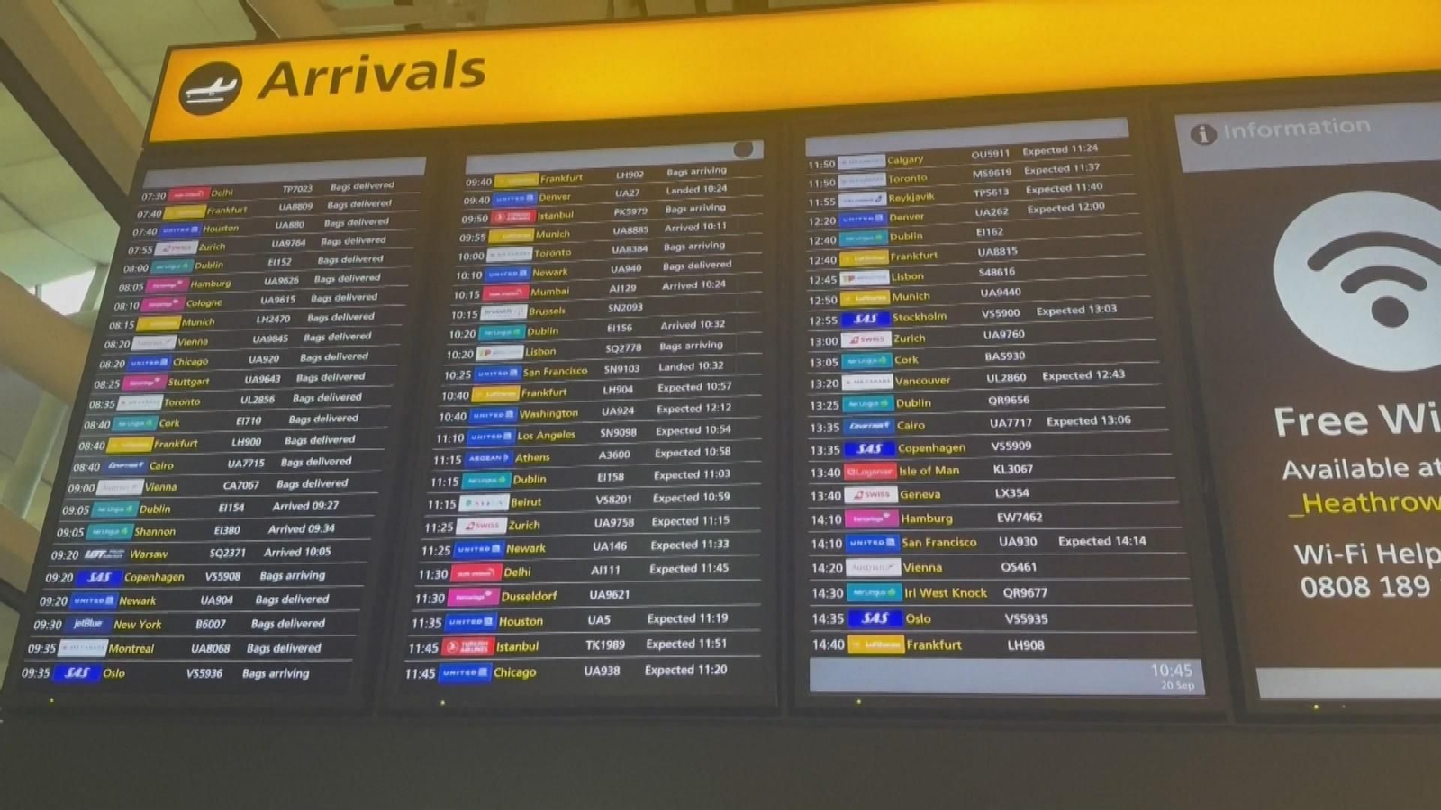 Un ciberataque causa retrasos y cancelaciones en los aeropuertos de Londres, Berlín y Bruselas Un ciberataque causa retrasos y cancelaciones en los aeropuertos de Londres, Berlín y Bruselas