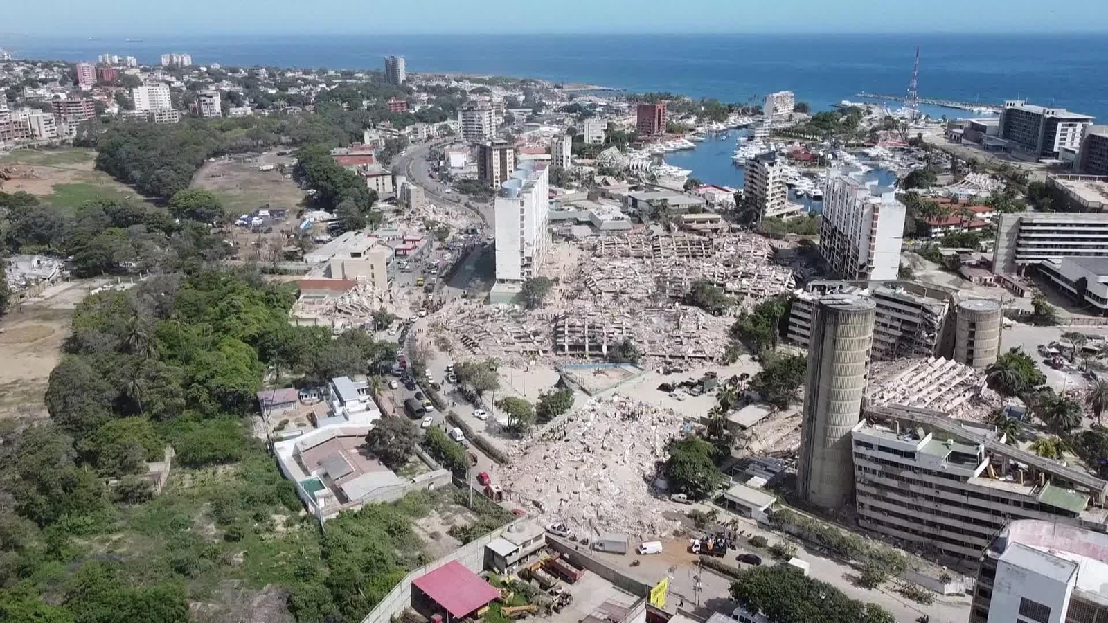 L003-VENEZUELA IMAGENES AEREAS DESTRUCCION