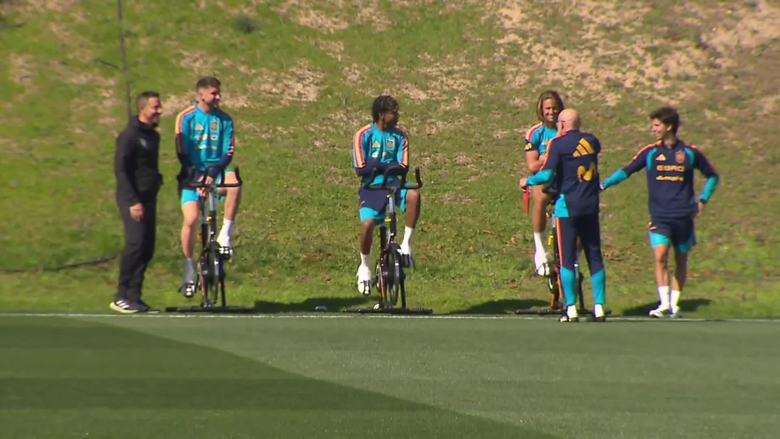 va entrenamiento de la seleccion
