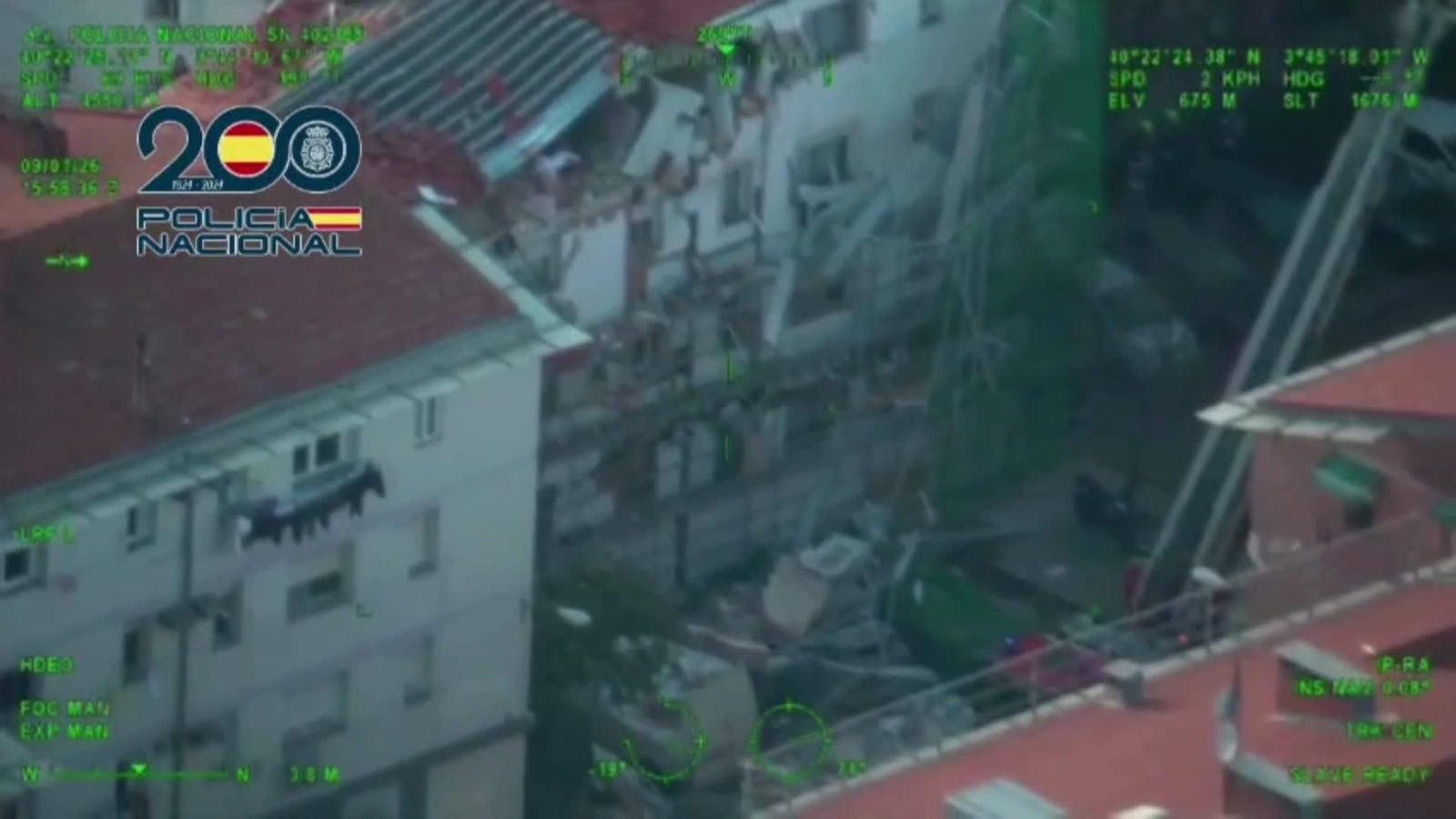 V080-MADRID FALLECIDA EXPLOSION GAS