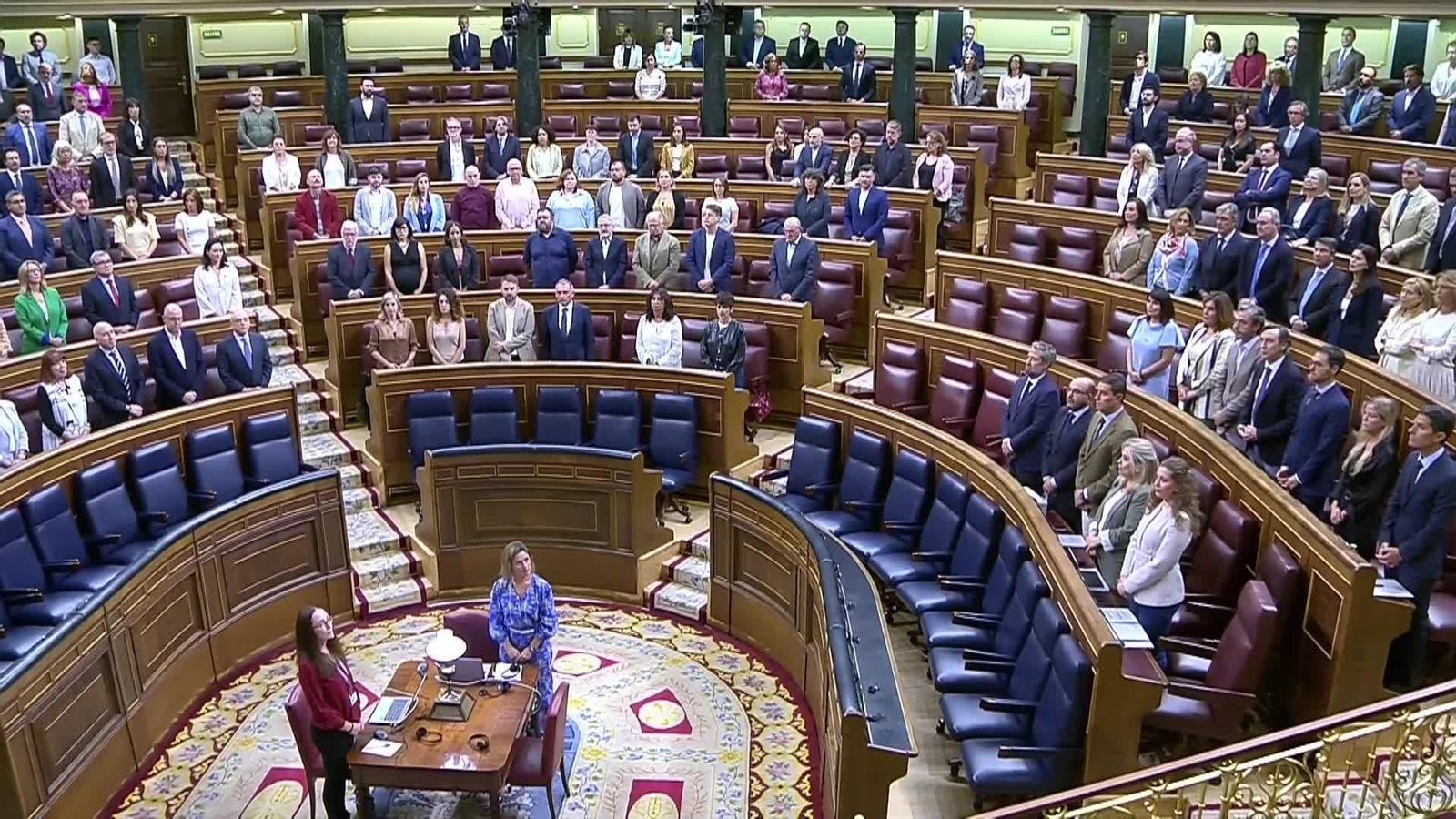 va minuto silencio congreso