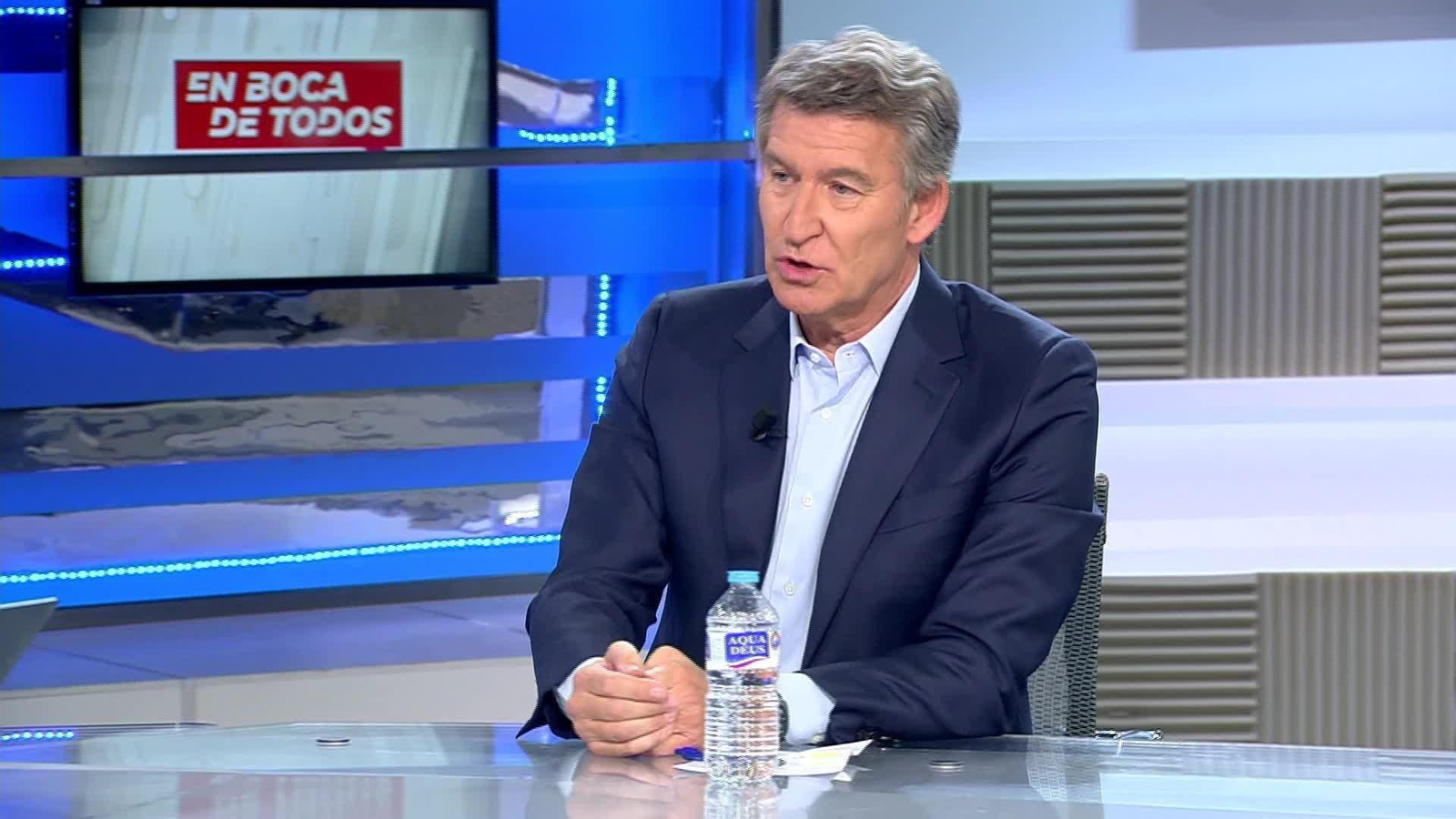 X014-MADRID ENTREVISTA NUÑEZ FEIJOO MEDIASET
