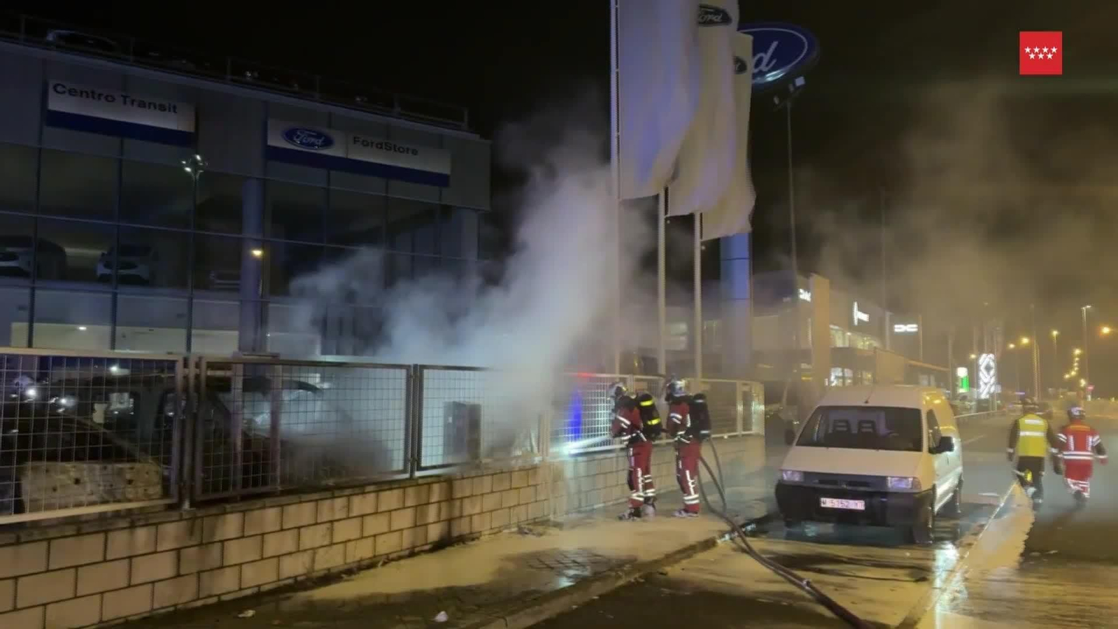 M010-MADRID INCENDIO EMERGENCIAS CIUDAD DEL AUTOMOVIL