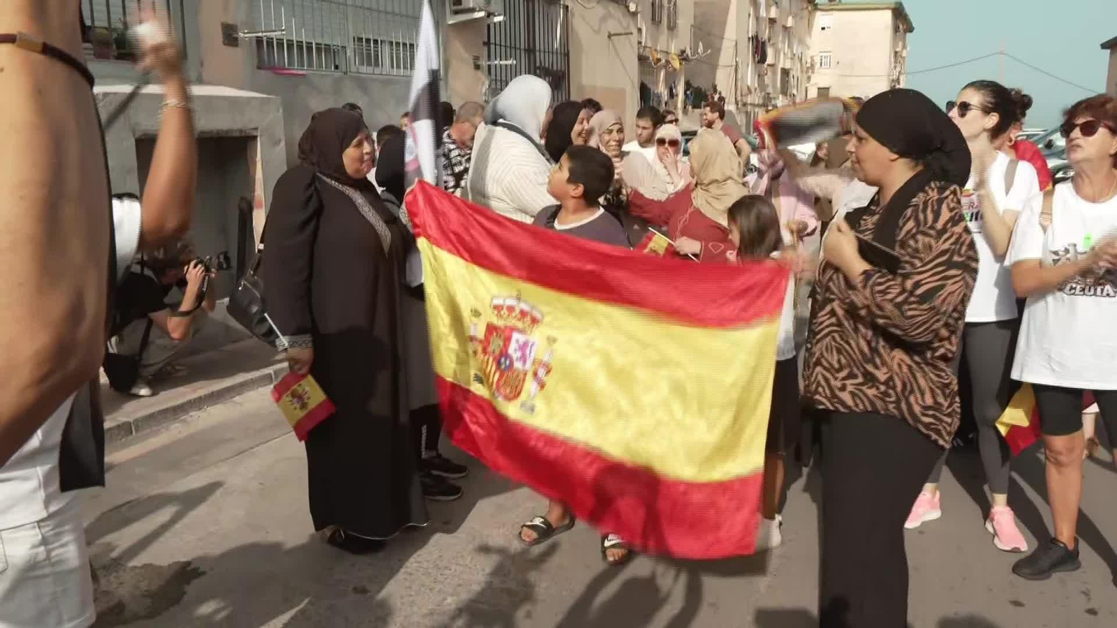 L078-CEUTA MANIFESTACION BARRIO EL PRINCIPE TARDE