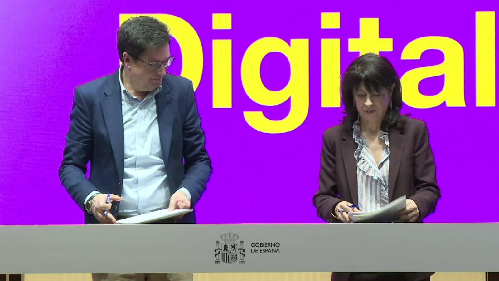 J017-MADRID ACTO OSCAR LOPEZ Y ANA REDONDO