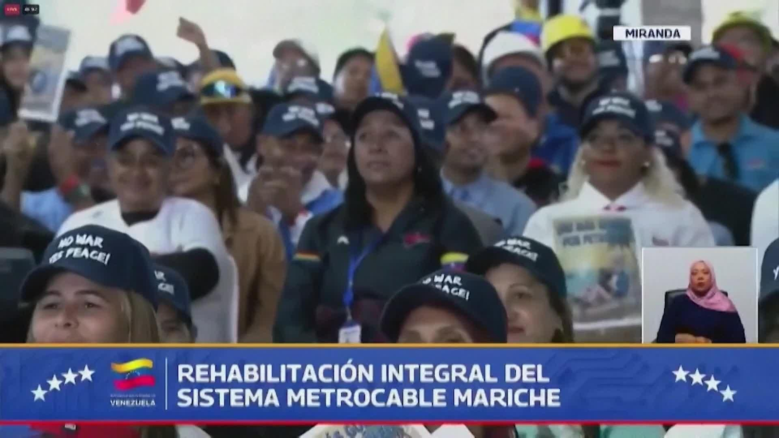 V007-VENEZUELA MADURO FELICITA LA NAVIDAD A ESTADOUNIDENSES