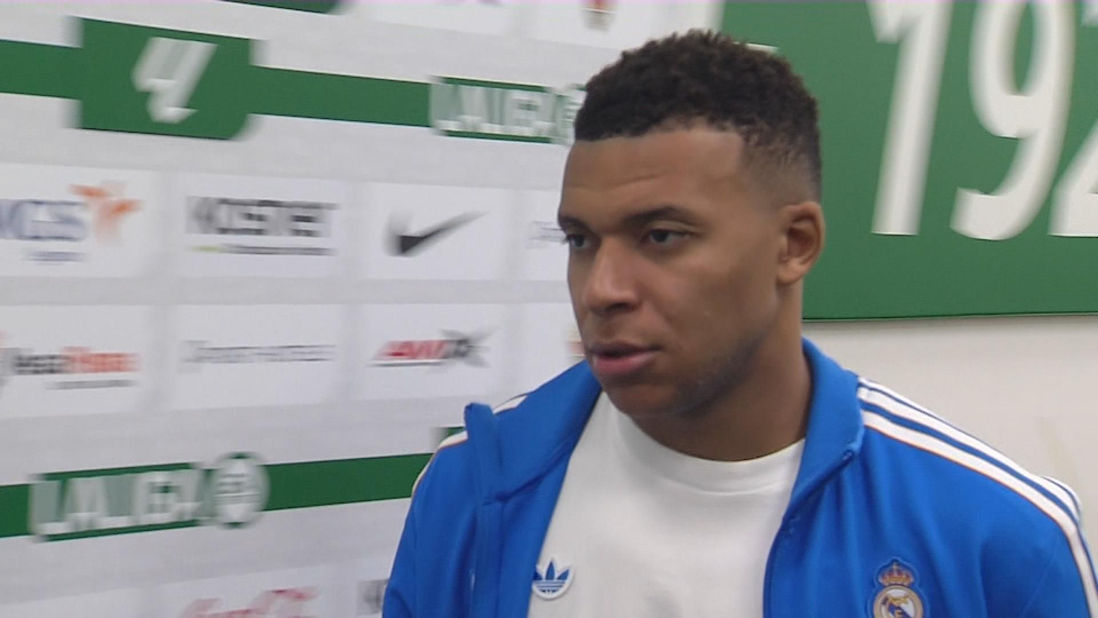 Mbappé, jugador del Real Madrid