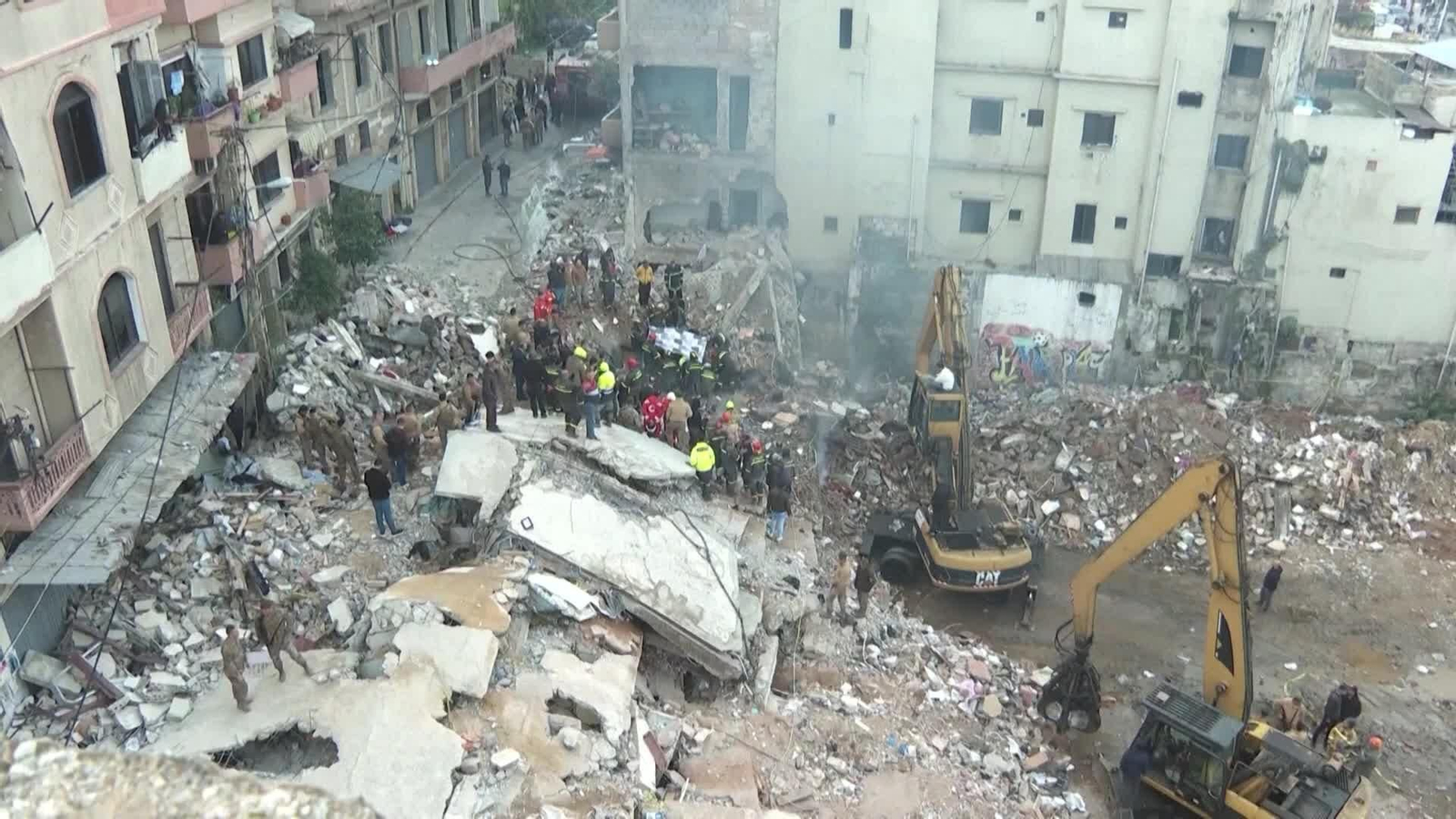 L059-LÍBANO DERRUMBE EDIFICIO