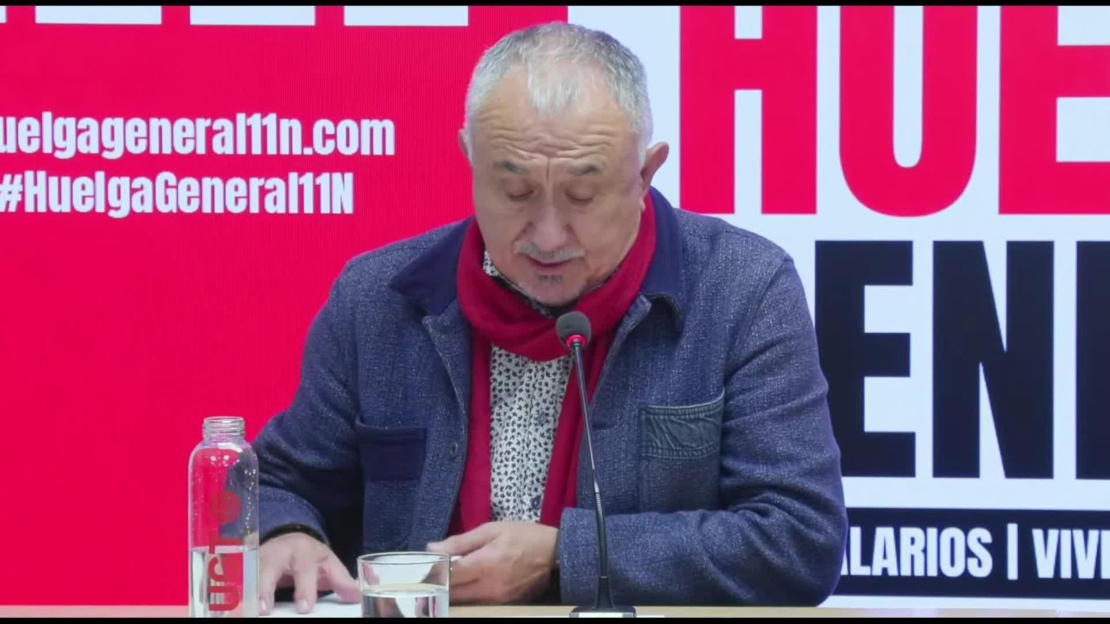 M021-MADRID RP UGT Y CCOO HUELGA 11N