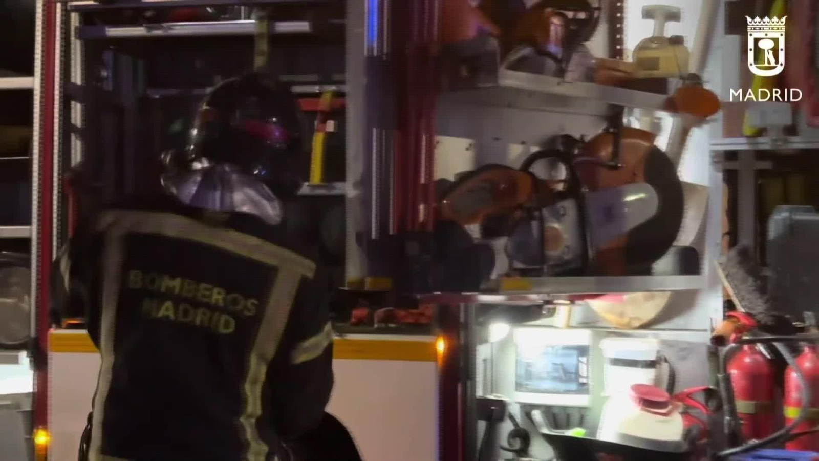 V042-MADRID INCENDIO VILLAVERDE FALLECIDO