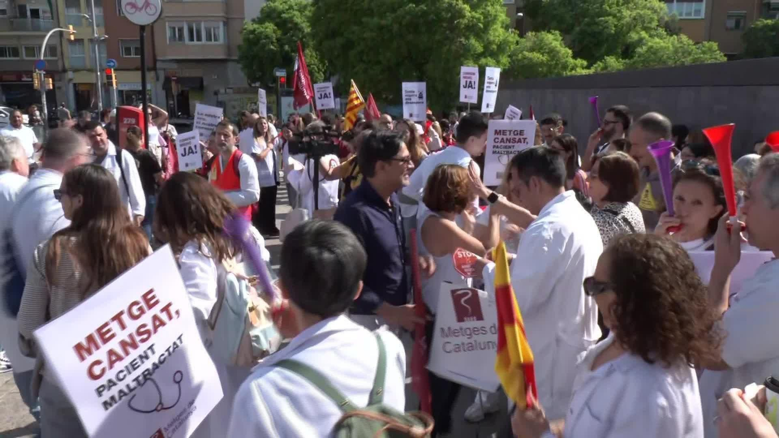 L046-BARCELONA PROTESTA MEDICOS