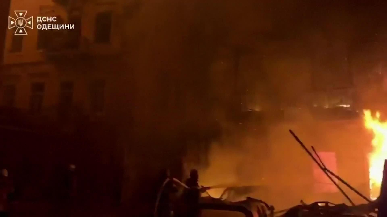 D007-UCRANIA ODESA ATAQUE RUSO DAÑOS EDIFICIOS