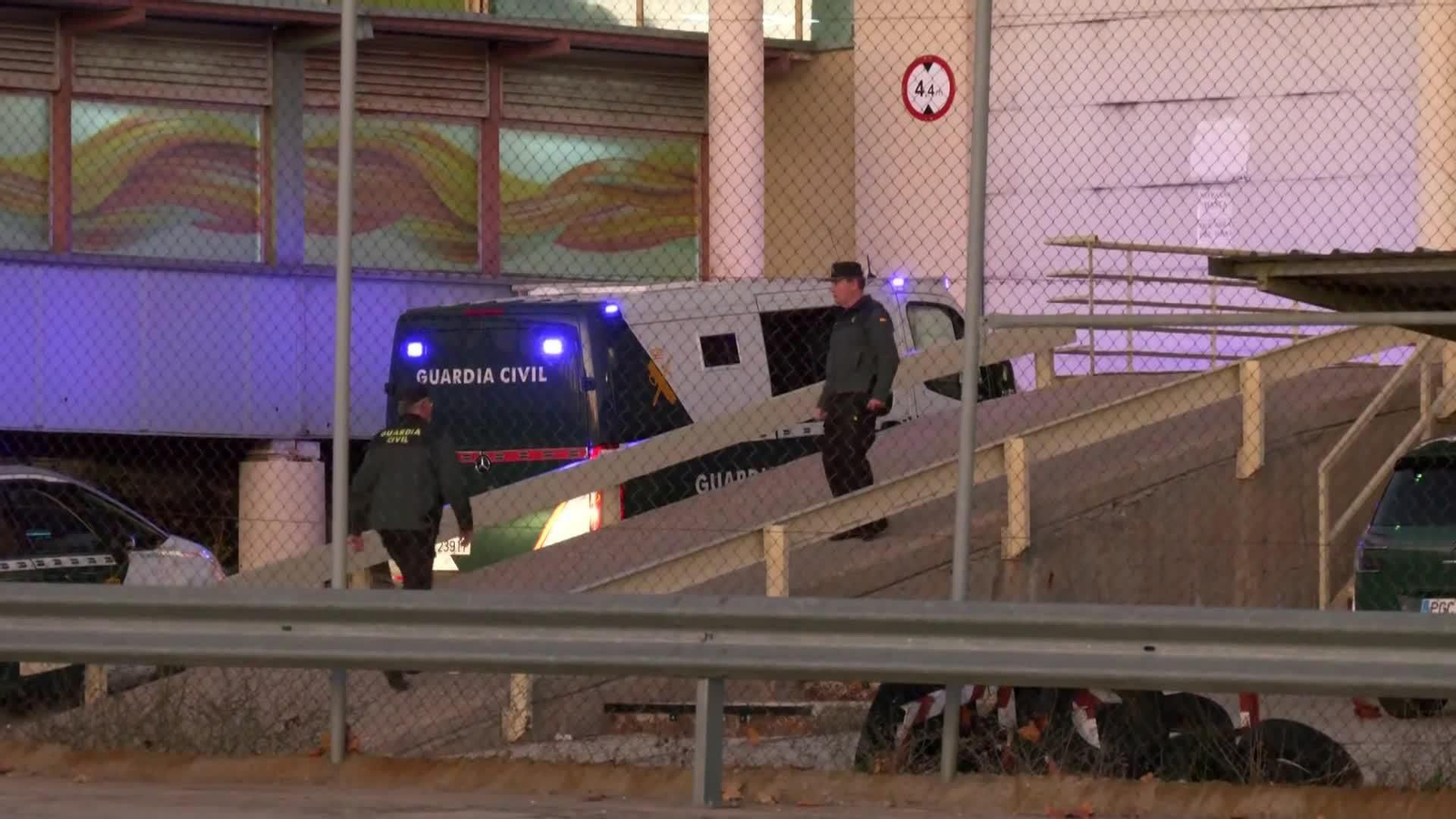 va llegada abalos y koldo a prision