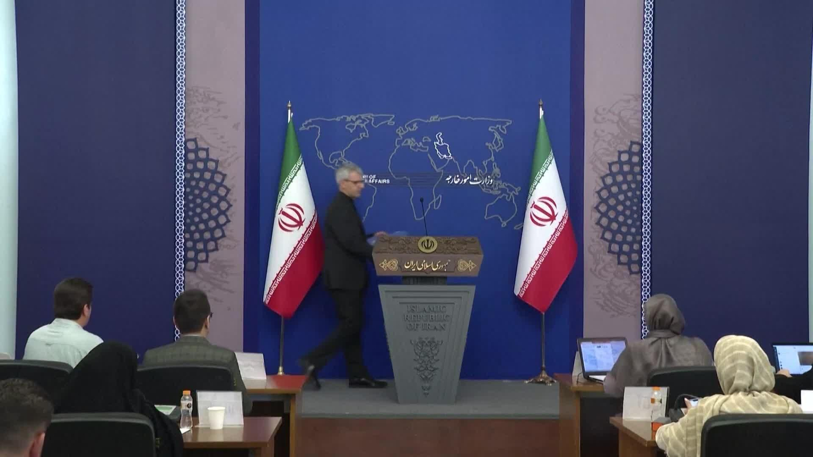 L060-IRAN PORTAVOZ EXTERIORES ACUERDO NO ES INMINENTE