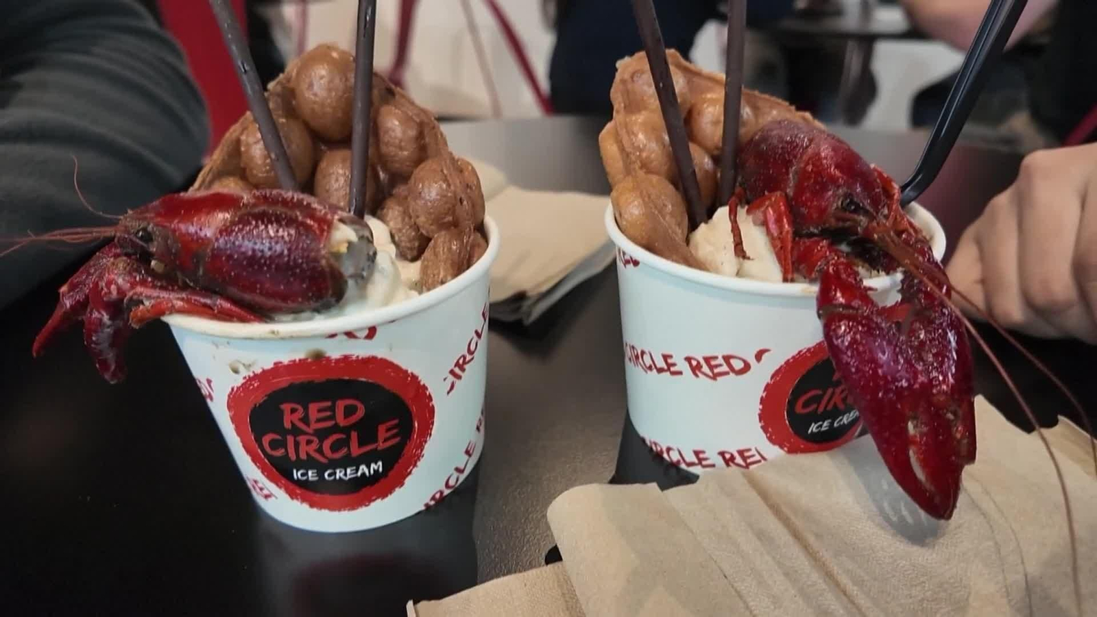 va helado de cangrejo de rio en texas