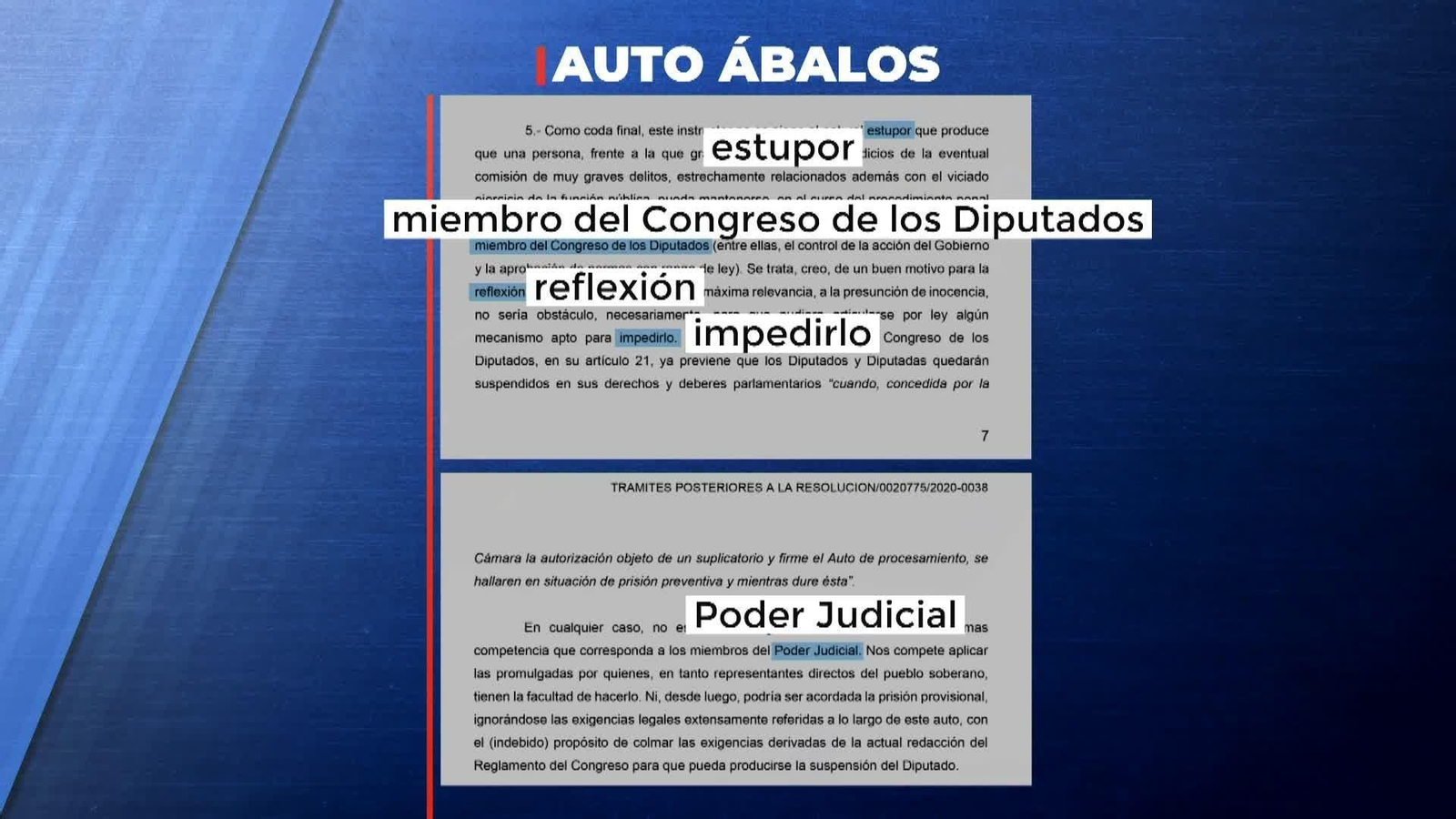 va juez sobre abalos