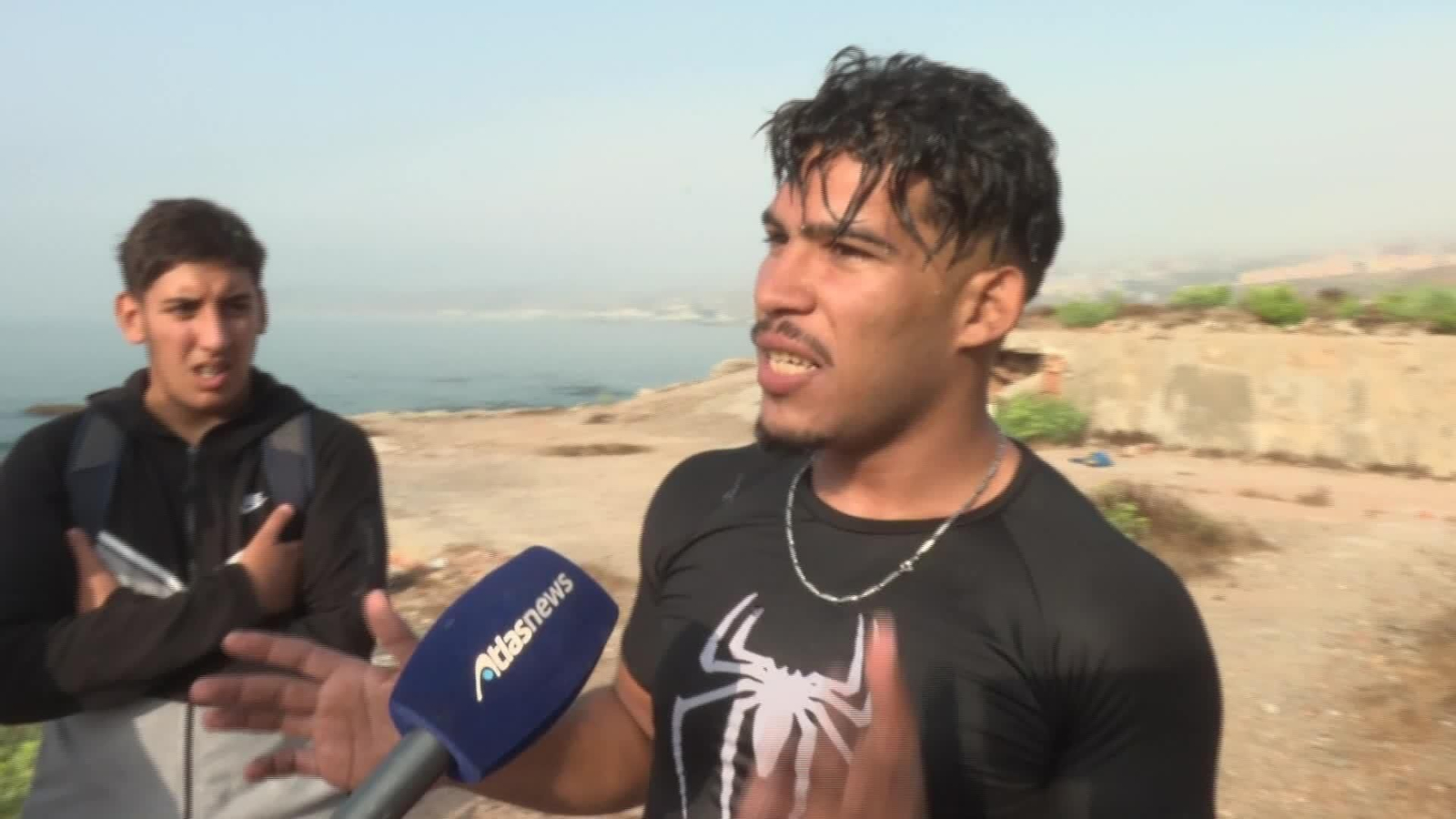 J026-CEUTA LLEGADA MIGRANTES A NADO DIA 2FIN