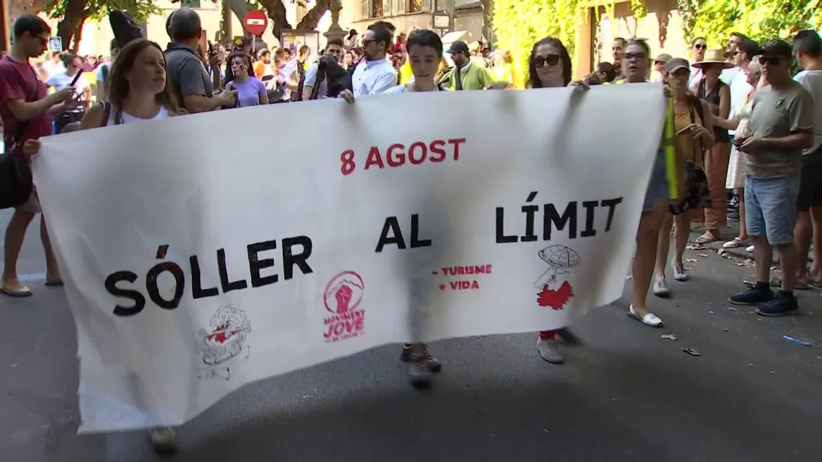 S027-MALLORCA MANIFESTACION CONTRA MODELO TURISTICO