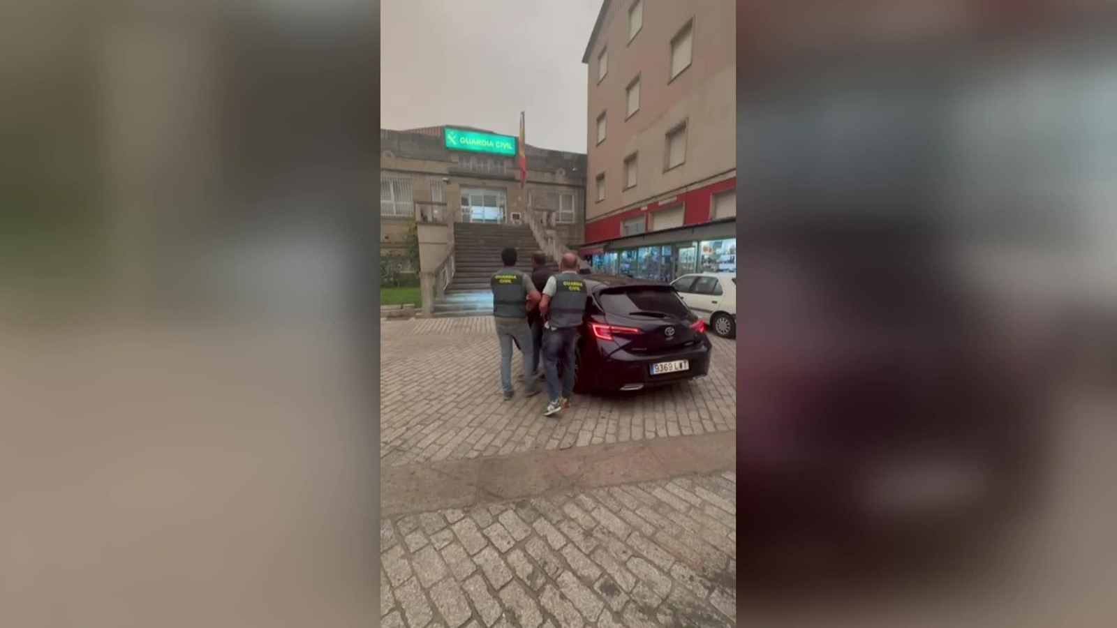 V017-IMAGENES GUARDIA CIVIL DETENIDO INCENDIO OIMBRA