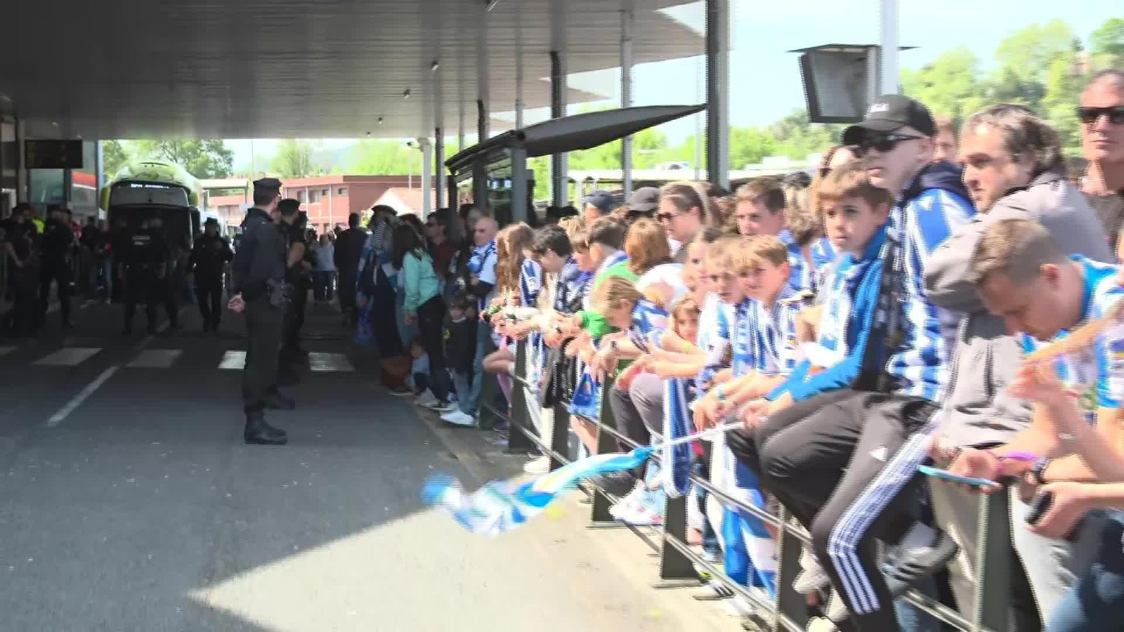 D028-SAN SEBASTIAN REGRESO AFICIONADOS Y ALCALDE COPA DEL REY