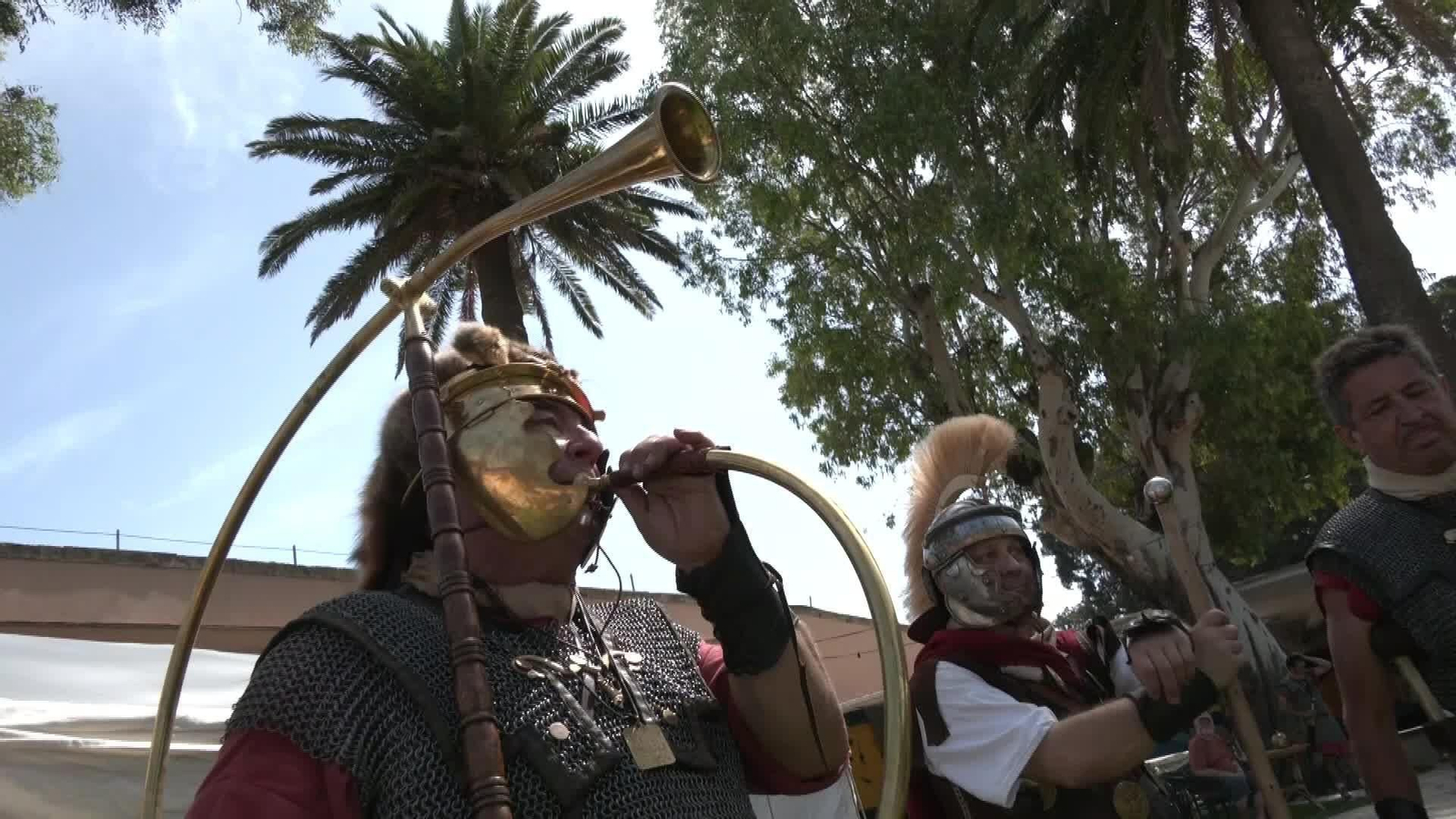 S044-CADIZ RECREACION HISTORICA CAMPAMENTO ROMANO
