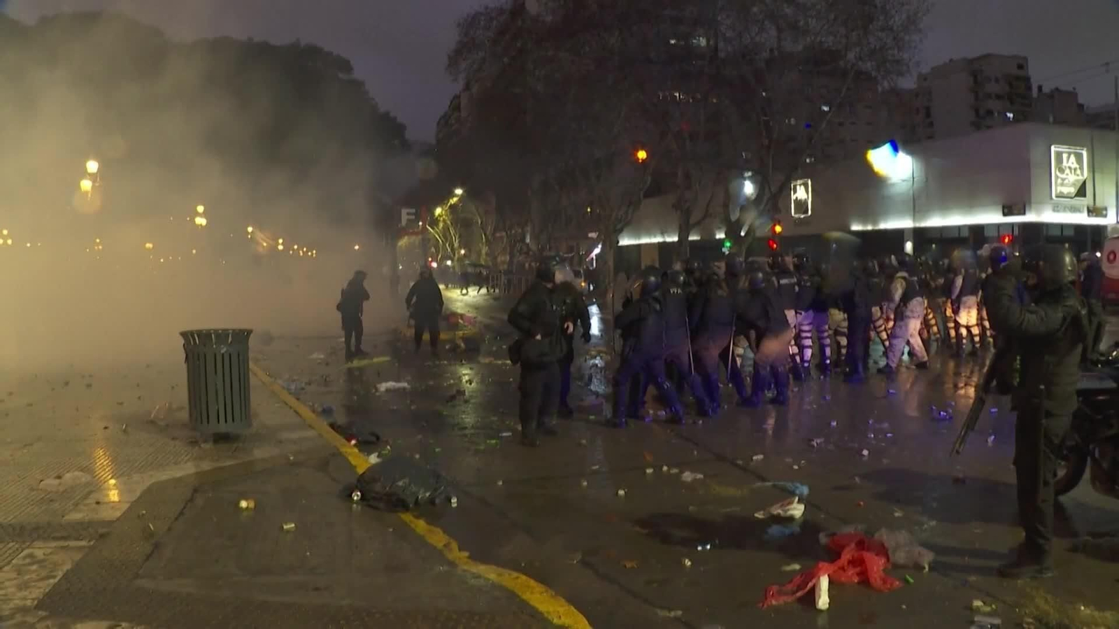 va protestas argentina